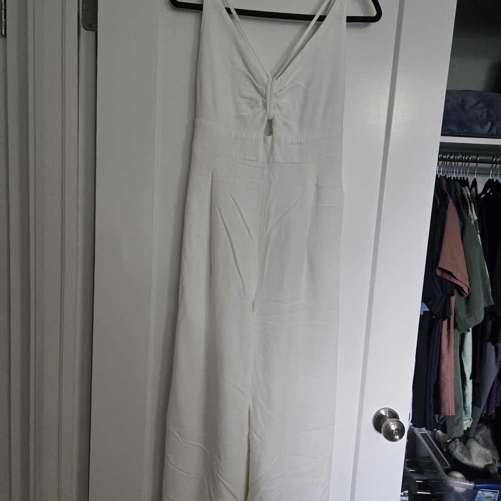 Elegant White Jumpsuit